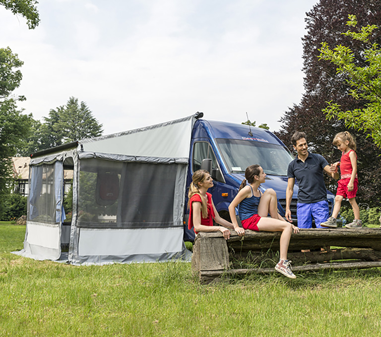 Markisenzelt: das alternative Vorzelt für flexible Camper