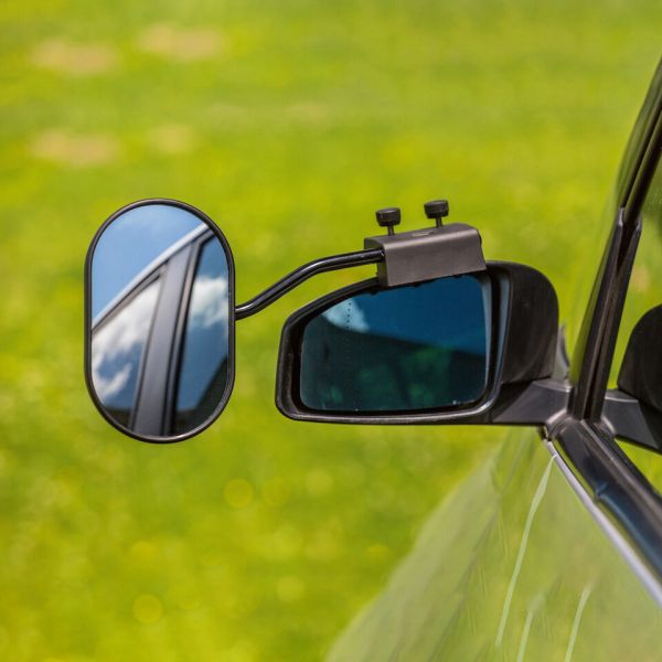 Universal Caravanspiegel Aufsatzspiegel 123×180mm Wohnwagenspiegel  Zusatzspiegel