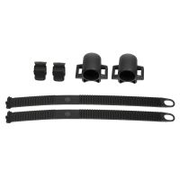 Rail Bracket End Cap With Safety Strap Thule Sport G2, Set Left + Right