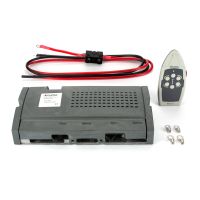 Control Unit Set SR Incl. Remote Control and Battery Connection Cable