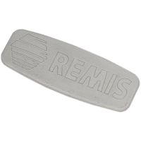 Abdeckkappe mit Remis-Logo, hellgrau, für Remifront IV