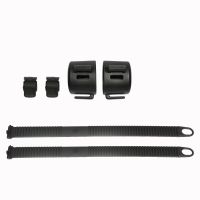 Rail Bracket End Cap with Safety Strap Thule Elite G2, Set Left and Right