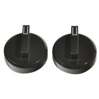 Rotary Knobs Selector Switch Kit, 2 Pieces, Grey, for Dometic Refrigerators RML 8230, RML 9330