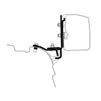 Adapter VW T5 / T6 With Brandrup Rail For Thule 3200