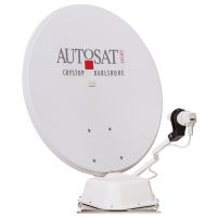 Satellietsysteem AutoSat Light S Digital Single met 1-Knopf-Bedieningspaneel, Zwart