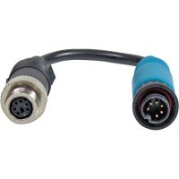 Adapter Kamera, 6-polige Metallschraubkupplung auf 6-poligen Schraubstecker