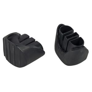 Fußstopfen, schwarz