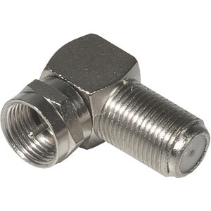 F angular connector