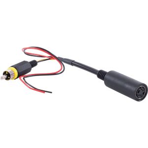 Adapter Monitor, 4-polige Kupplung auf Cinchstecker