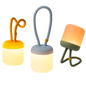 Campinglaterne Floppy aus Silikon