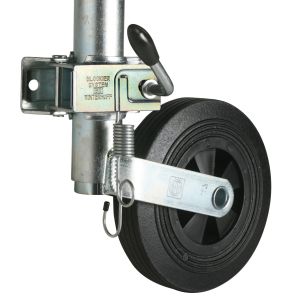 Wheel Locking System for Jockey Wheels