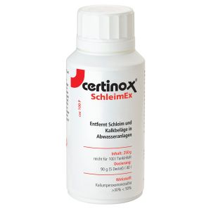 certinox SchleimEx – Reiniger für Abwassertanks cse 100 p, 250 g Pulver