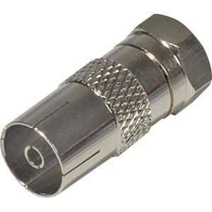 Coupler coax/F connector