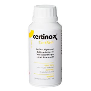 certinox TankRein – Tankreiniger mit aktivem Sauerstoff ctr 250 p, 250 g Pulver