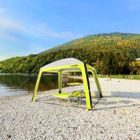 Pavillon Aquamar, 300 x 220 x 300 cm