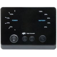 Batterieanzeige inkl. Fernschalter & 5 m Kabel für M12